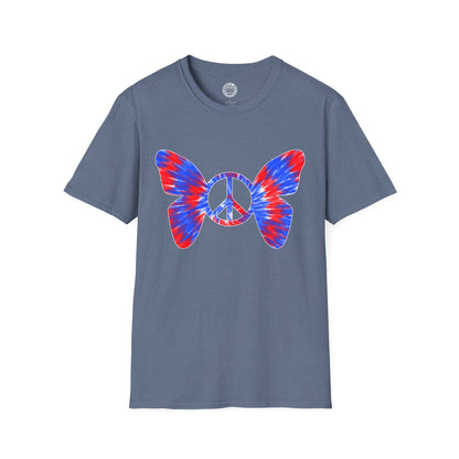 Butterfly Peace Sign T-shirt