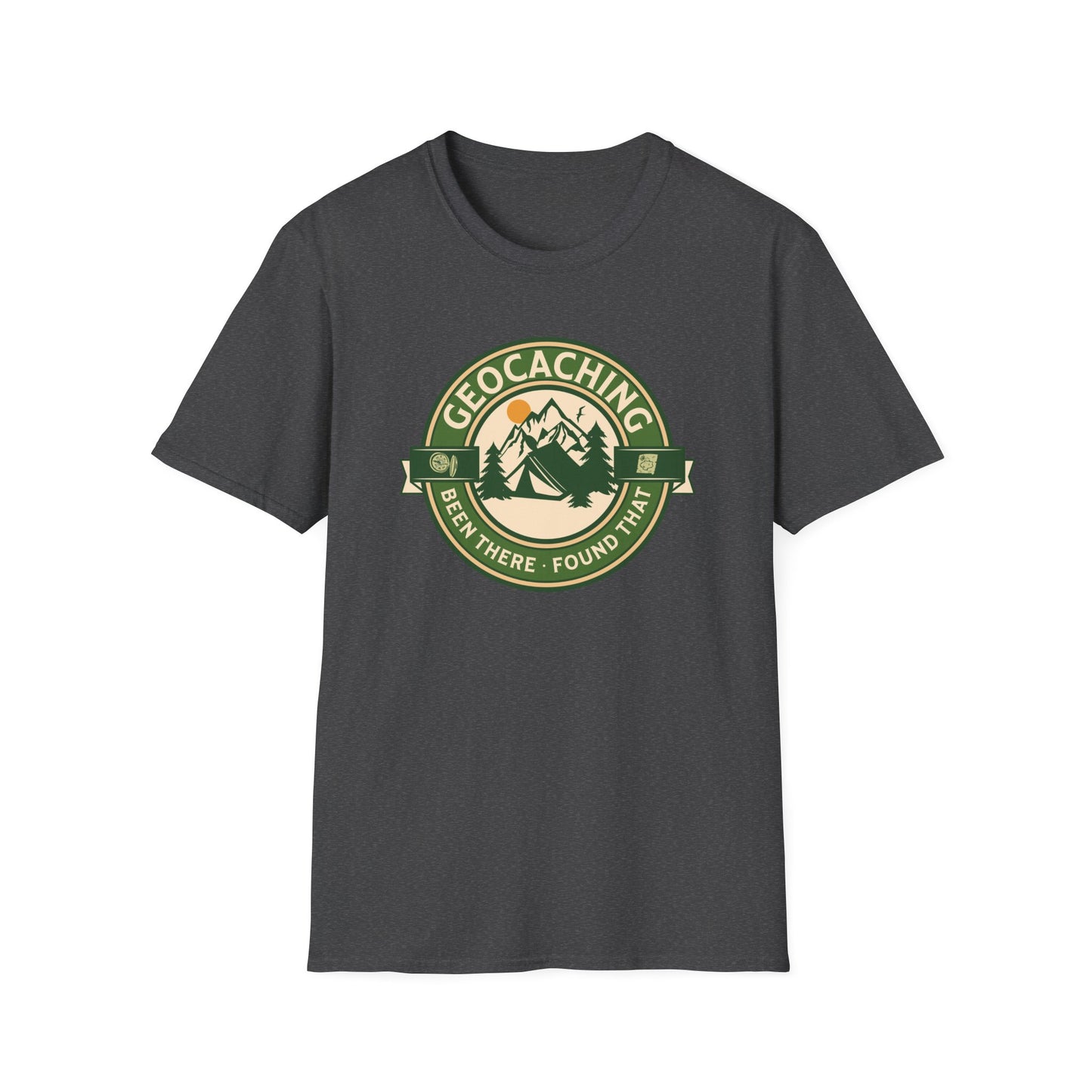 Geocaching T-Shirt - Funny Retro Geocache Lover Design for Men and Women