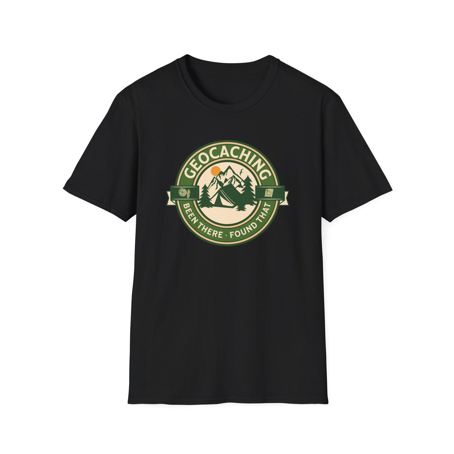 Geocaching T-Shirt - Funny Retro Geocache Lover Design for Men and Women
