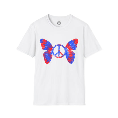 Butterfly Peace Sign T-shirt