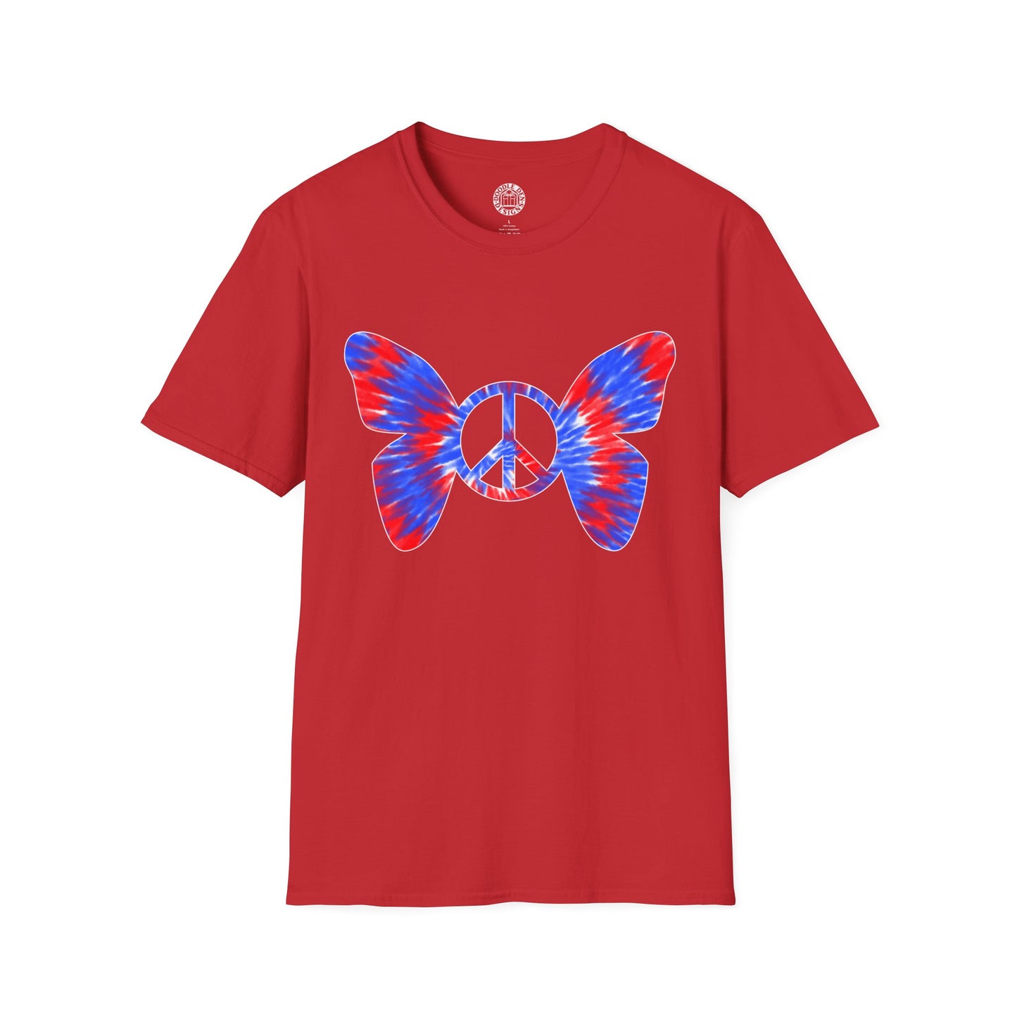 Butterfly Peace Sign T-shirt