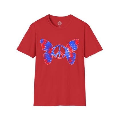 Butterfly Peace Sign T-shirt