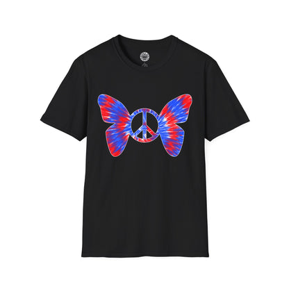 Butterfly Peace Sign T-shirt