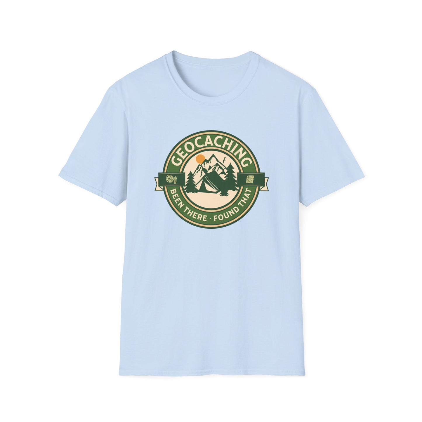 Geocaching T-Shirt - Funny Retro Geocache Lover Design for Men and Women