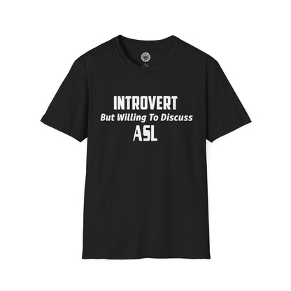 ASL Introvert T-shirt