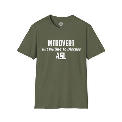 ASL Introvert T-shirt