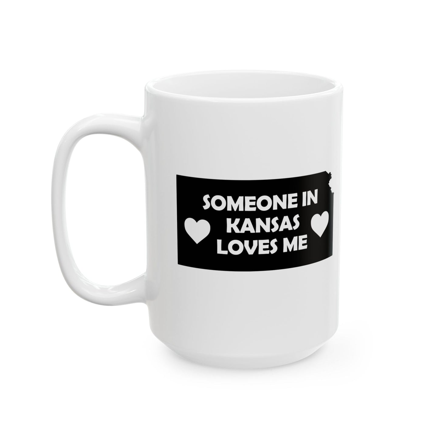 Someone In Kansas Loves Me Mug