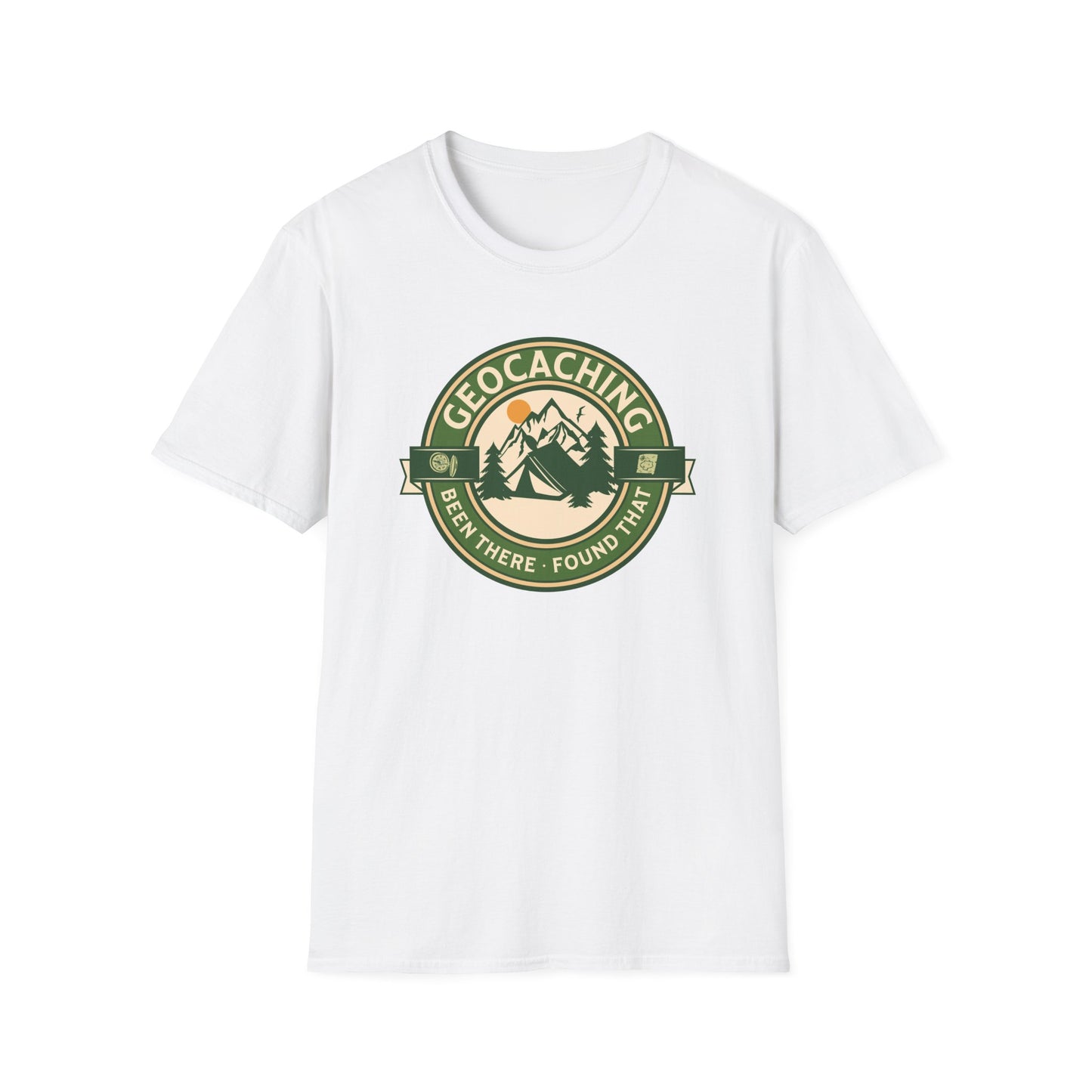 Geocaching T-Shirt - Funny Retro Geocache Lover Design for Men and Women