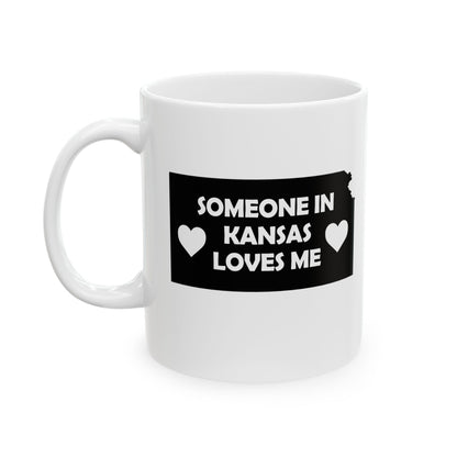 Someone In Kansas Loves Me Mug
