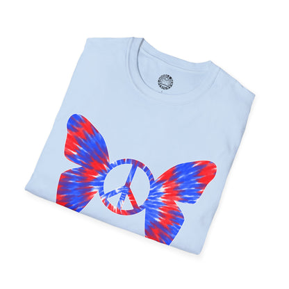 Butterfly Peace Sign T-shirt