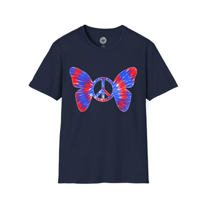 Butterfly Peace Sign T-shirt