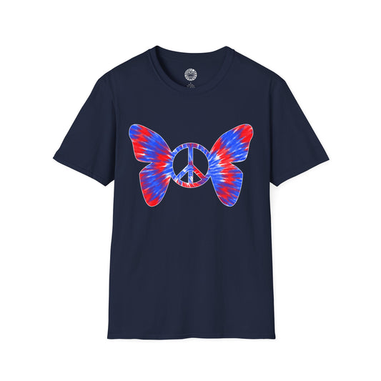 Butterfly Peace Sign T-shirt