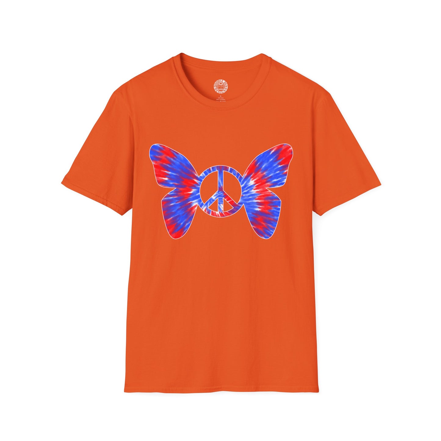 Butterfly Peace Sign T-shirt