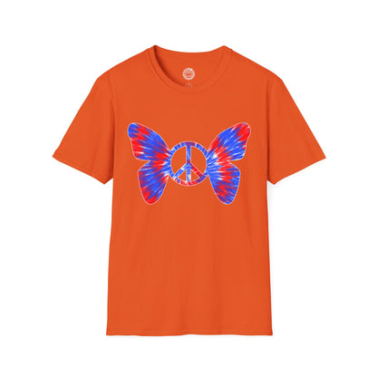 Butterfly Peace Sign T-shirt