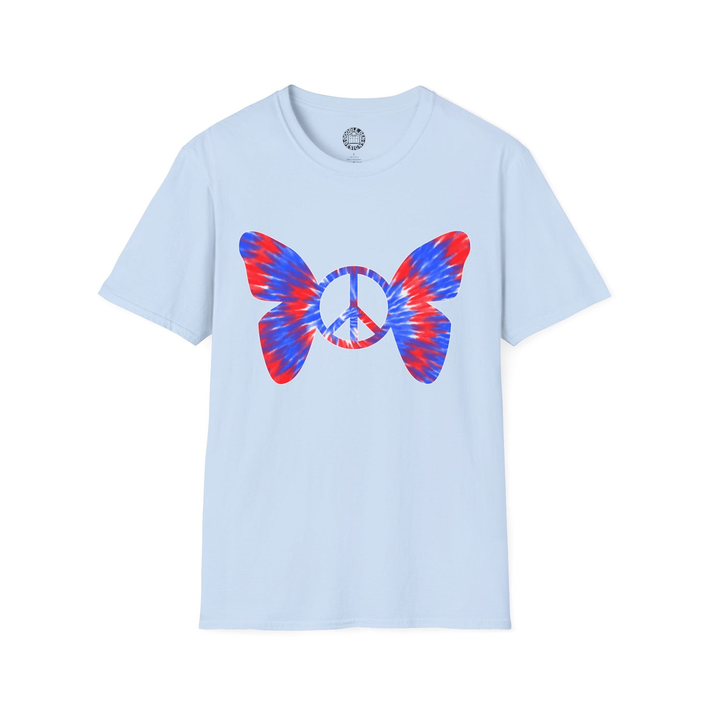 Butterfly Peace Sign T-shirt