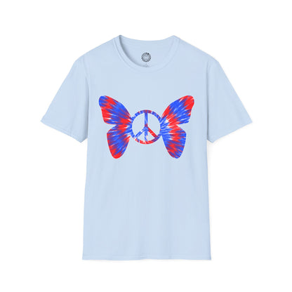 Butterfly Peace Sign T-shirt
