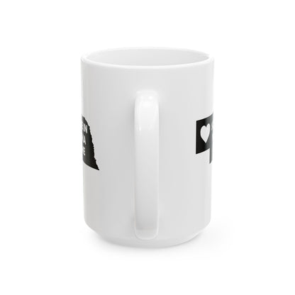 Someone In Nebraska Loves Me Mug