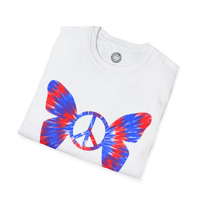 Butterfly Peace Sign T-shirt