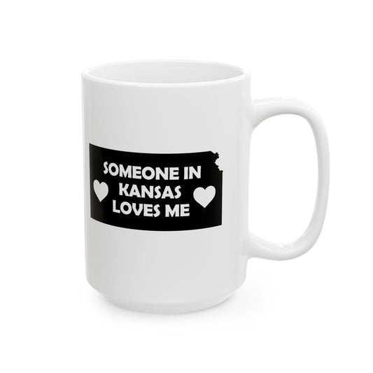 Someone In Kansas Loves Me Mug
