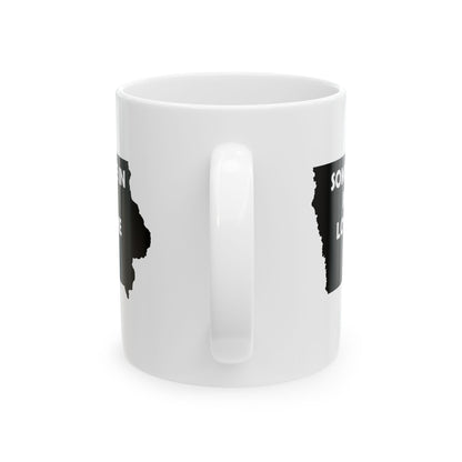 Someone In Iowa Loves Me Mug