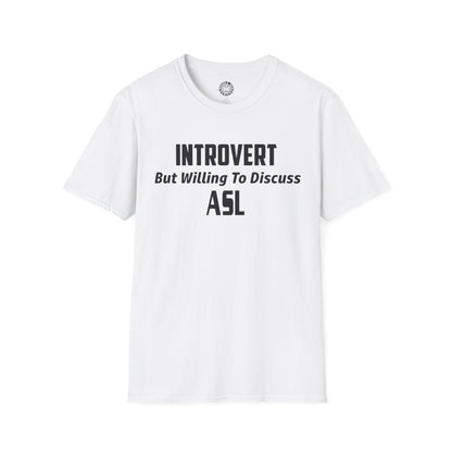 ASL Introvert T-shirt