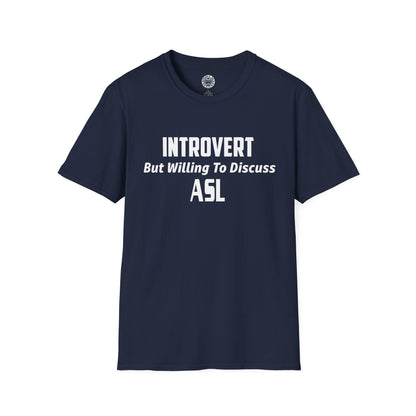 ASL Introvert T-shirt