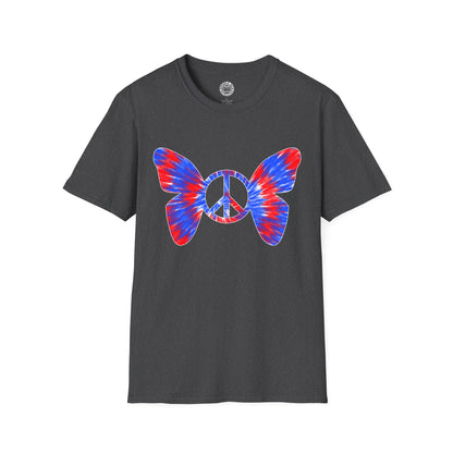 Butterfly Peace Sign T-shirt