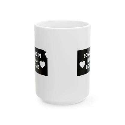 Someone In Kansas Loves Me Mug